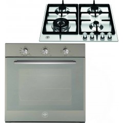 La Germania FLAG6 05 3 G K X + P60 4L LAG X GPL Φούρνος Υγραερίου άνω Πάγκου 57lt με Εστίες Υγραερίου Π59.7εκ. Inox